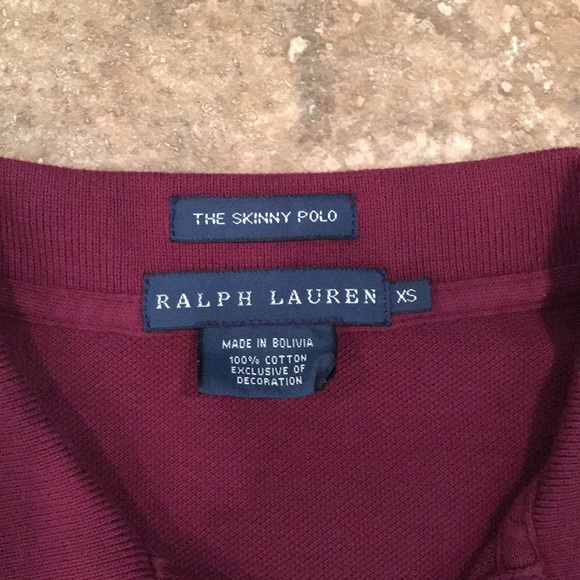 Polo by Ralph Lauren youth size XS skinny polo - Picture 2 of 3